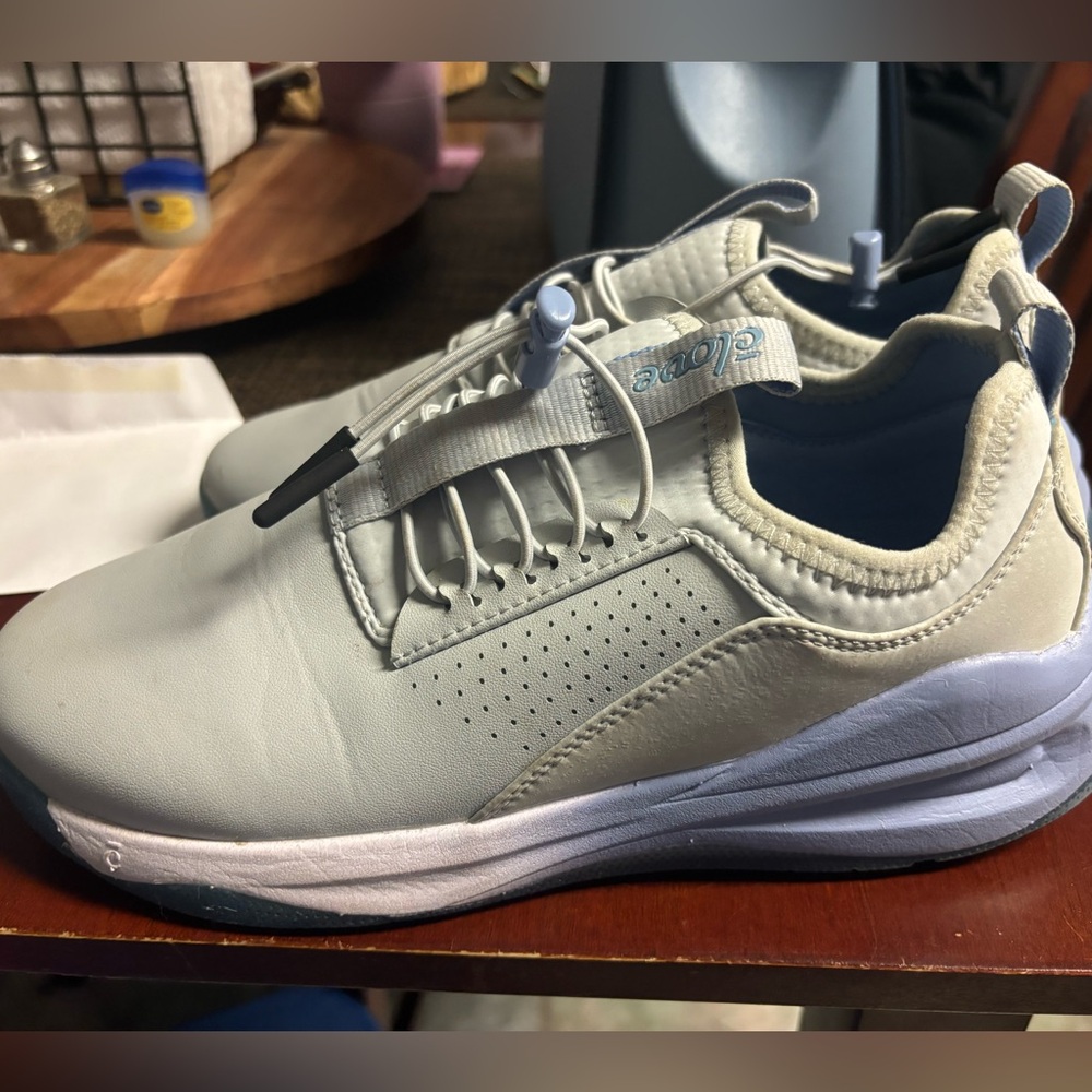 Alpine Men's Cream and Gray Sneakers